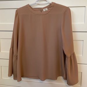 Aritzia bell sleeve blouse